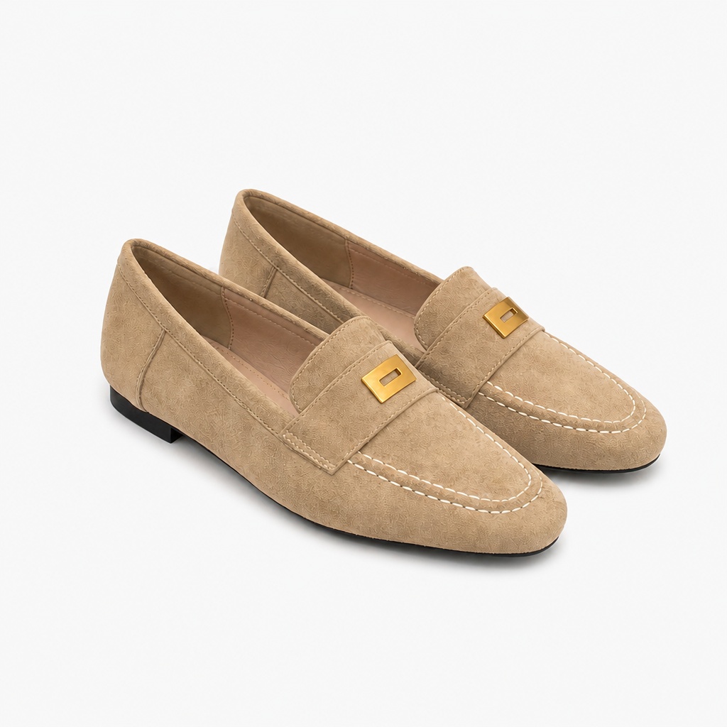 Aprikoosi penny loafer värivaihtoehto