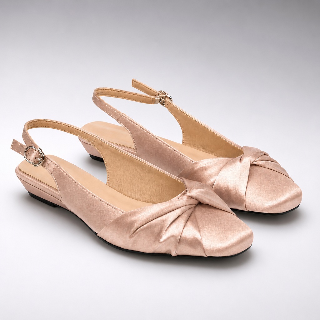 Sapatilhas slingback rosa roxo visualização completa do produto