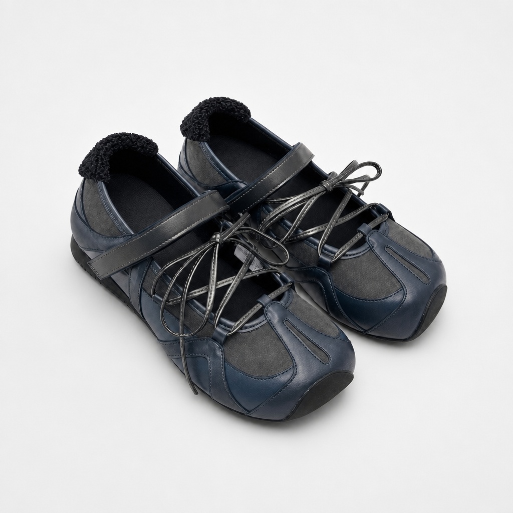 Ballerine sportive blu, diverse colorazioni disponibili