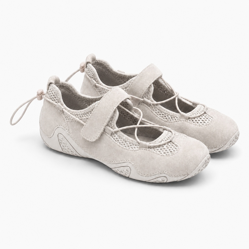 Opzione colore bianco per le sneakers Mary Jane