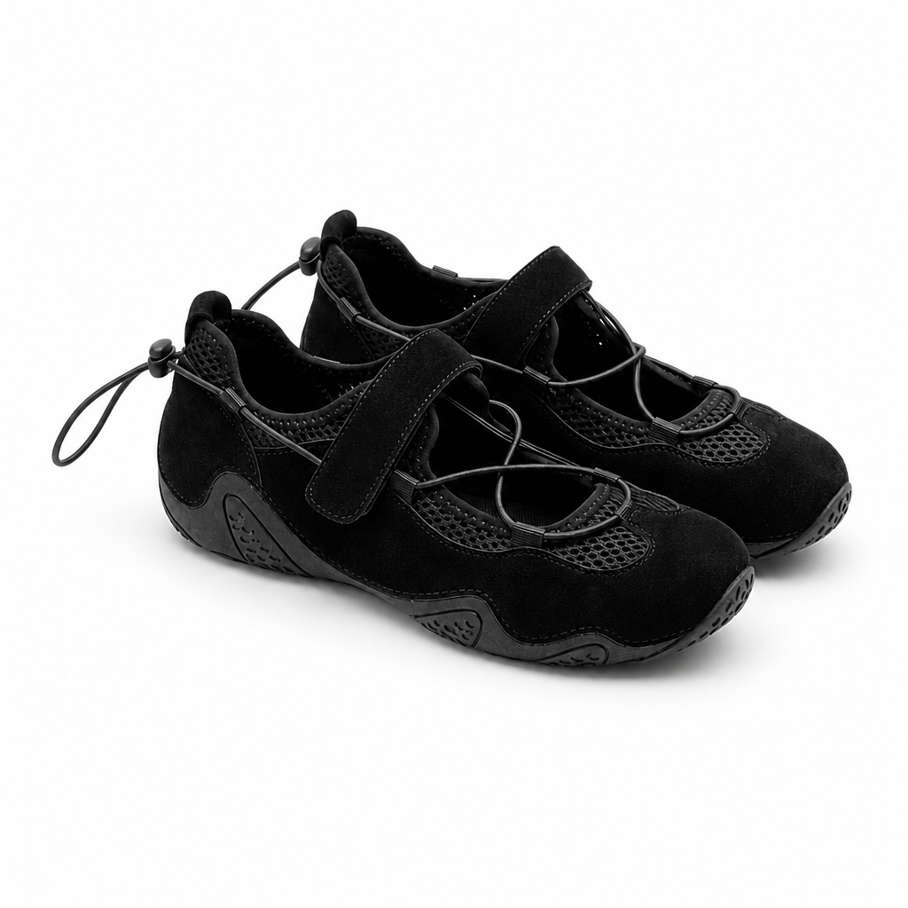 Opzione colore nero per le sneakers Mary Jane