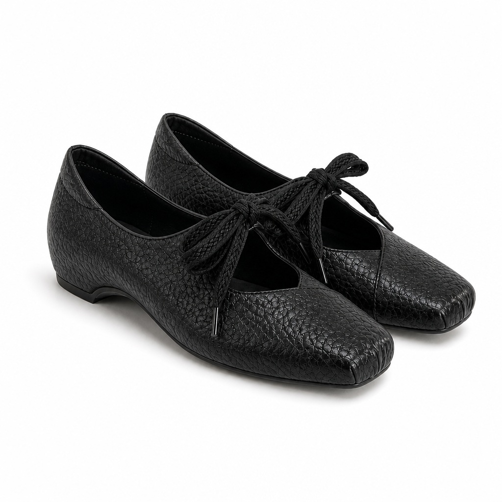 Scarpe Mary Jane nere con tacco basso, diverse colorazioni disponibili